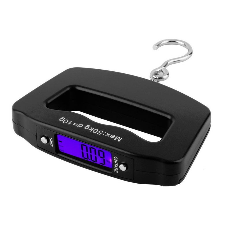 Meichoon Digital Luggage Scale 110lb /50kg, Portable Mini Electronic Scale with Fishing Hook Tare Function Backlit LCD Display for Home Farm Factory Hunting Outdoor C42 - Image 2